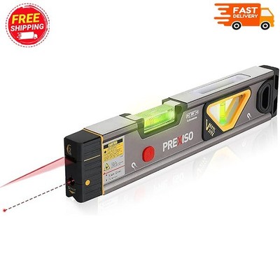 2-in-1 Laser Level with 100Ft Point & 30Ft Line, Magnetic Level for Construction