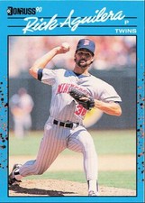 1990 Donruss Best of the AL Rick Aguilera Minnesota Twins #79