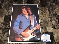 Robin Trower Signed Vintage Promo Poster Roseland Ballroom Procal Harum BAS COA Robin Trower Signed Vintage Promo Poster Roseland Ballroom Procal Harum BAS COA