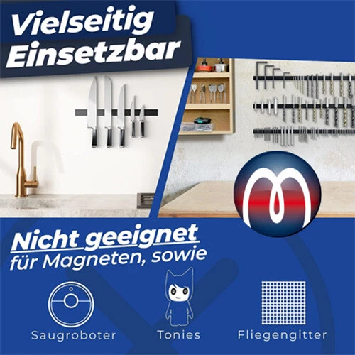 Power-Magnetband Magnetstreifen selbstklebend 3,2 mm x 24,5 mm x 20 m - Rolle - Bild 4 von 4