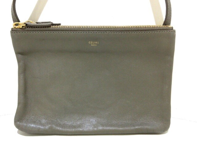 celine trio bag grey