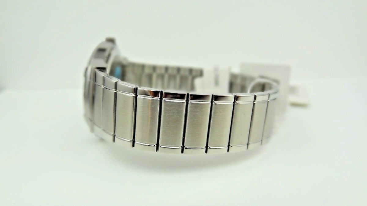 中古 美品 R.E.G. O-K hi stainless 45 Citizen Day Date Gold Steel Rectangle Crystal Dial Analog