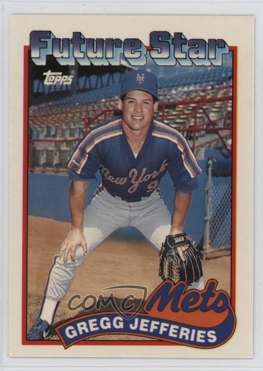 1989 Topps Collector's Edition (Tiffany) Gregg Jefferies #233 0l1