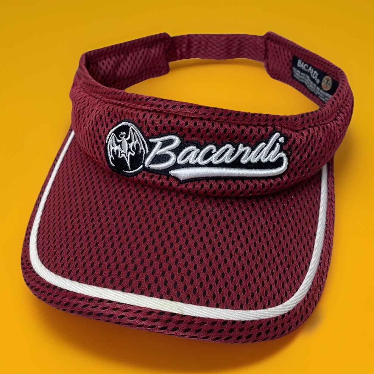 Bacardi Visor Cap Hat Adjustable Strap - image 1