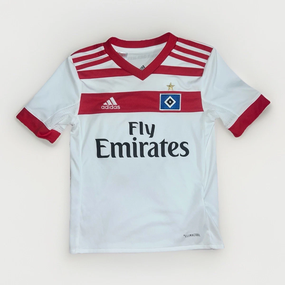 Hamburg SV White International Club Soccer Fan Apparel and