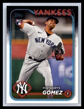 2024 Topps Baseball #615 Yoendrys Gómez Rookie Card RC New York Yankees. rookie card picture