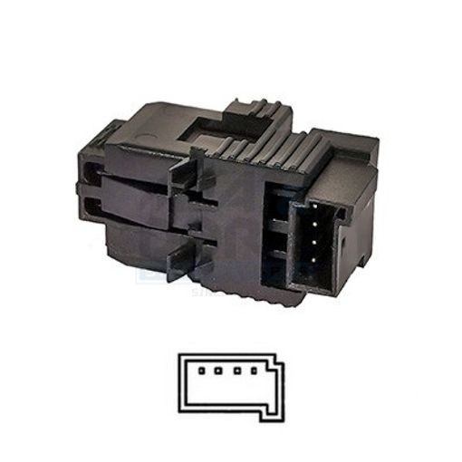 Fits MEAT&DORIA 35075 BRAKE LIGHT SWITCH
