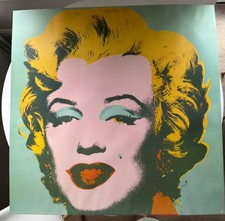 ANDY WARHOL FOUNDATION RARE 1993 LITHOGRAPH PRINT POP ART POSTER "MARILYN" 1967