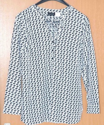Katzenmuster Bluse Tunika von Laura Kent Gr. 54