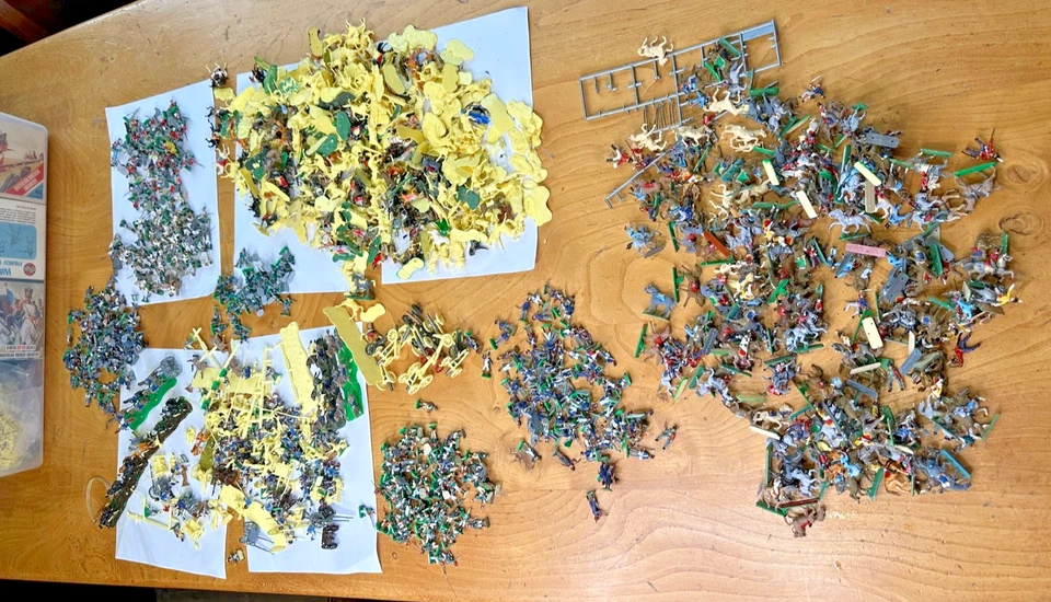 Airfix soldiers napoleonic 1.72 massive job lot of thousands 7 kg in weight LOOK - Image 3 of 4