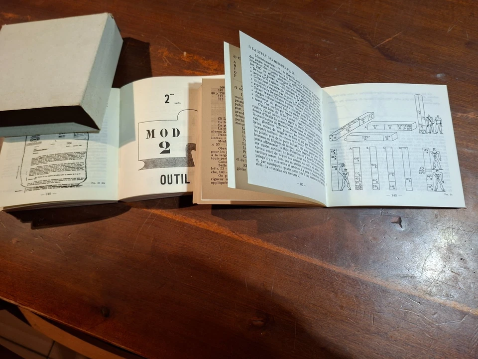 COLLECTION / coffret de 2 livres de LE CORBUSIER / l architecture d aujourd hui - Photo 4/4