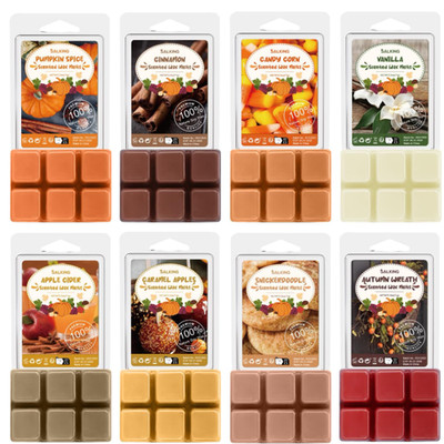 SALKING Herbst Duftwachs Wax Melts für Duftlampe 100 Sojaw