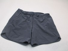 Lands End Size 14 Womens Blue Lined Stretch Swimwear Shorts Bikini Bottom 7P