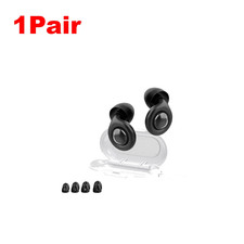 1-6Pair Silicone Anti-Noise Earplugs for Sleeping anti Snoring Motorcycle Earplu