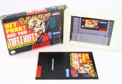 Super Nintendo SNES NTSC  Tuff e Nuff? OVP Gut