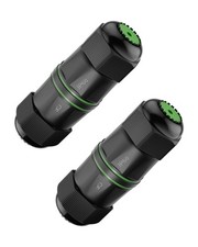 Waterproof rj45 Coupler Cat6, IP68 Waterproof Ethernet Coupler Female to Fema...