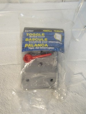 Thomas & Betts/Carlon Grey Single Toggle Switch E98TSCN