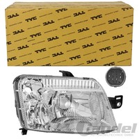 TYC Hauptscheinwerfer H4 Rechts Passend FüR Fiat Panda 1.1 - 1.4 JTD Multijet