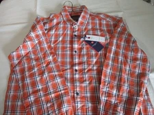 Men's Casual shirts HAMMERSMITH  Large Slim Fit  Orange (3 shirts available) NEW