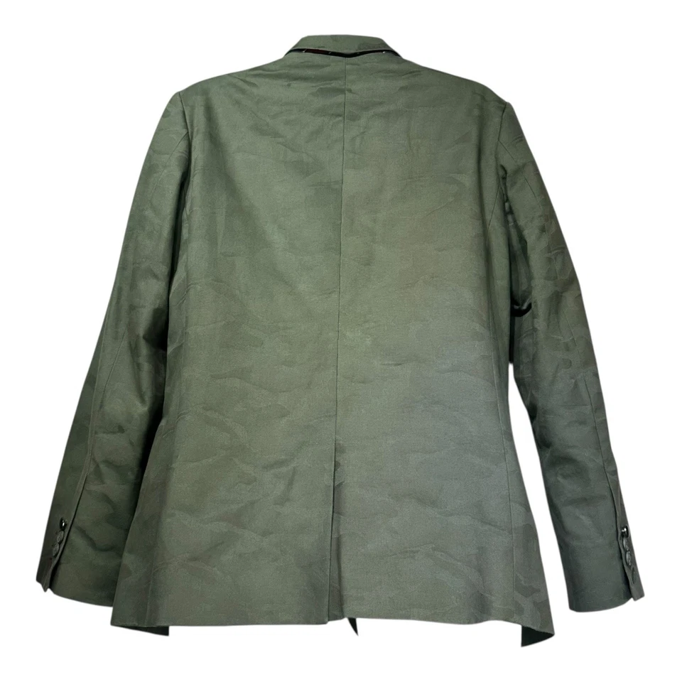 howe creative workforce green camouflage blazer Jacket Size 42 - Image 2 of 4