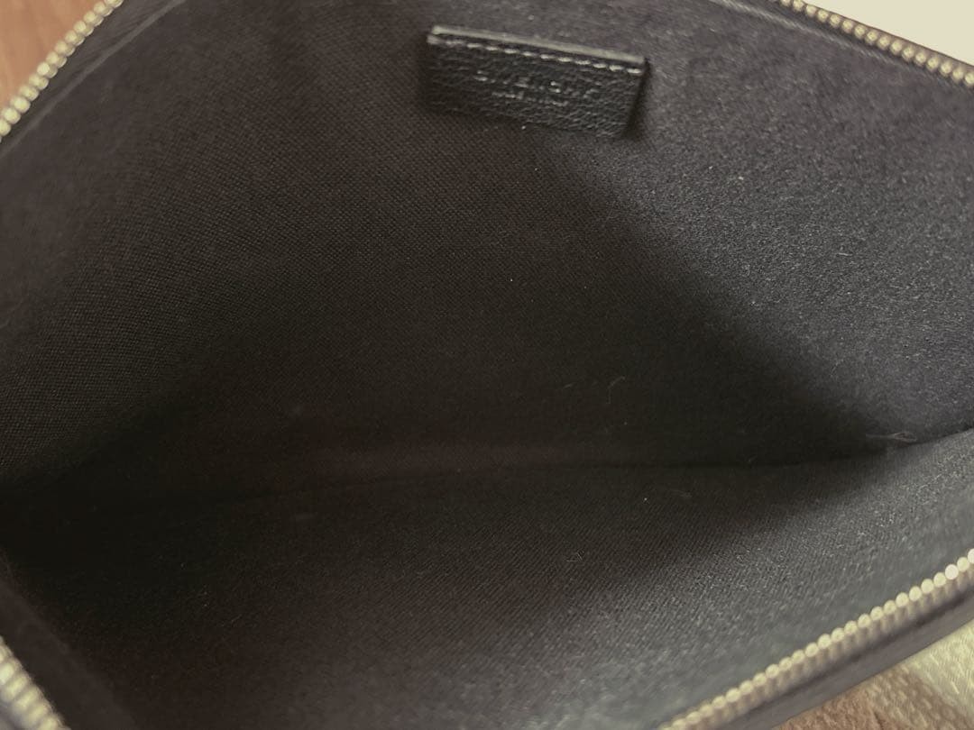 GIVENCHY Black Leather Clutch Bag thumbnail 2