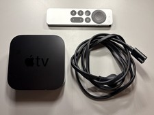 Apple TV 4K A2169 32GB (2nd Gen 4K) Media Streamer w/ Remote Power Cord & HDMI