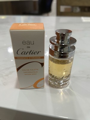 Eau  De CARTIER Essence D orange  eau de toilette  Spray 15ml /0.5oz NIB