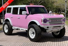 2024 Ford Bronco Pink Hard Top Custom Lifted