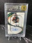 2020 JALEN HURTS Immaculate Shadowbox Signatures BGS 9 AUTO GEM MINT 10 53/57 RC