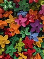 20 x  Lego Duplo bunte Blumen Pflanzen