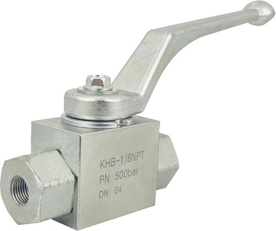 #ad 7250 PSI High Pressure Shut Off 2 Way Hydraulic Ball Valve KHB 1 8quot; NPT $27.99