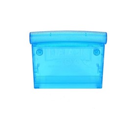 Game Cartridge Shell for Atari Jaguar [Clear Blue] Lot of 10- Made in USA