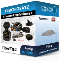 für Fiat Ducato Kasten/Bus 11- Towtec E-Satz 7Polig Fahrzeugspezifisch NEU