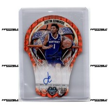 2023-24 Bowman U Best - Orange #BDA-JE Justin Edwards Rookie Die Cut Auto /25