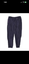 SERGIO TACCHINI Mens Tracksuit Trousers Joggers IT 50 Large Navy Blue CO07