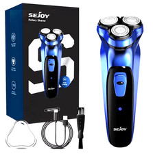 SEJOY Men's Electric Shaver Razor - Blue (TXD-BLASTO1)