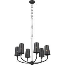 Kichler Lighting 52508BK Adeena Chandelier Black