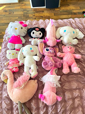 Sanrio Hello Kitty Kuromi Cinnamoroll BAB Disney Plush Soft Toy Bundle