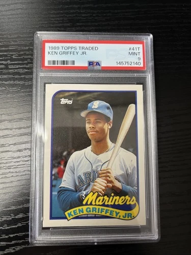 PSA 9 1989 TOPPS TRADED 41T KEN GRIFFEY JR. ROOKIE CARD