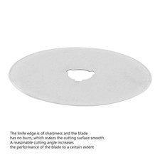 60mm 10Pcs Roller Wheel Round Knife Blade SKS-7 Tuch Papierschneider Ersatz CU