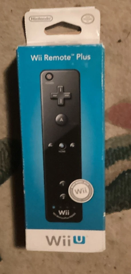 Nintendo Wii Remote Plus Black Wii U, Brand New Factory Sealed   - Image 2 of 3
