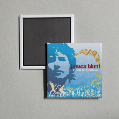 James Blunt - Back to Bedlam Album Cover Locker Fridge Magnet