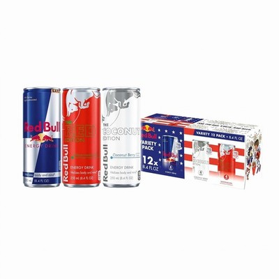 Red Bull Summer Celebration Variety Pack, Red Bull Energy Drink, the Red Edition