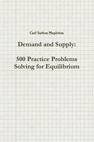 Carl Sutton Mapleton | Demand And Supply | Taschenbuch | Englisch (2018)