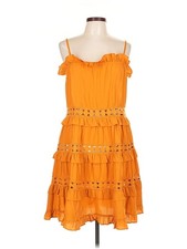 Boohoo Women Orange Cocktail Dress 12