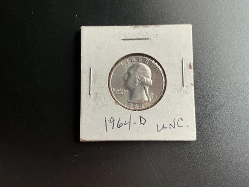 1964-D Washington Quarter  Uncirculated