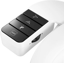 Bidet Attachment for Toilet, Retractable Self Cleaning Cold Water Black