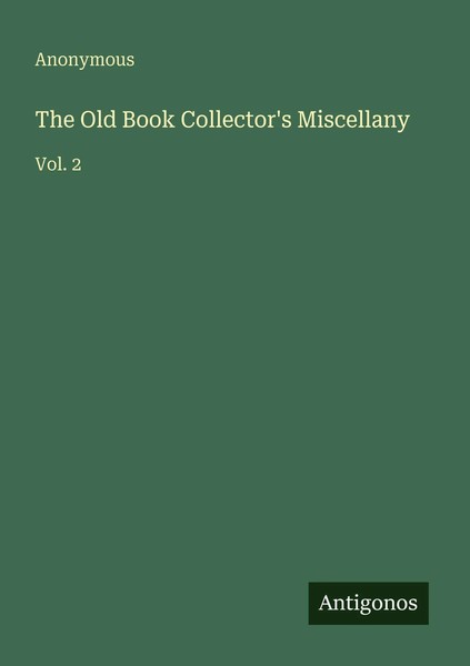Anonymous | The Old Book Collector's Miscellany | Taschenbuch | Englisch (2025)-image