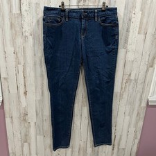 Ann Taylor Loft Dark Wash Modern Skinny Ankle Jeans Womens Size 10
