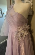 Ball Gown Event Formal Dress Size Large 12 NWOT Purple
